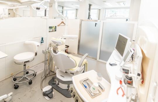 黒木歯科の診察室